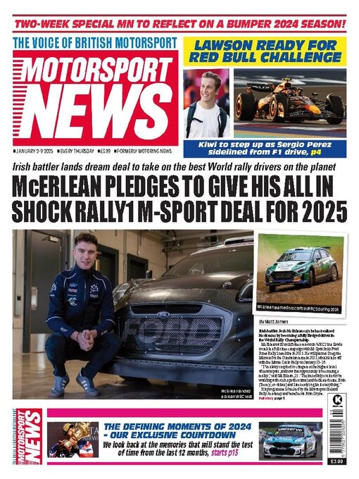 Title details for Motorsport News by Kelsey Publishing Ltd - Available